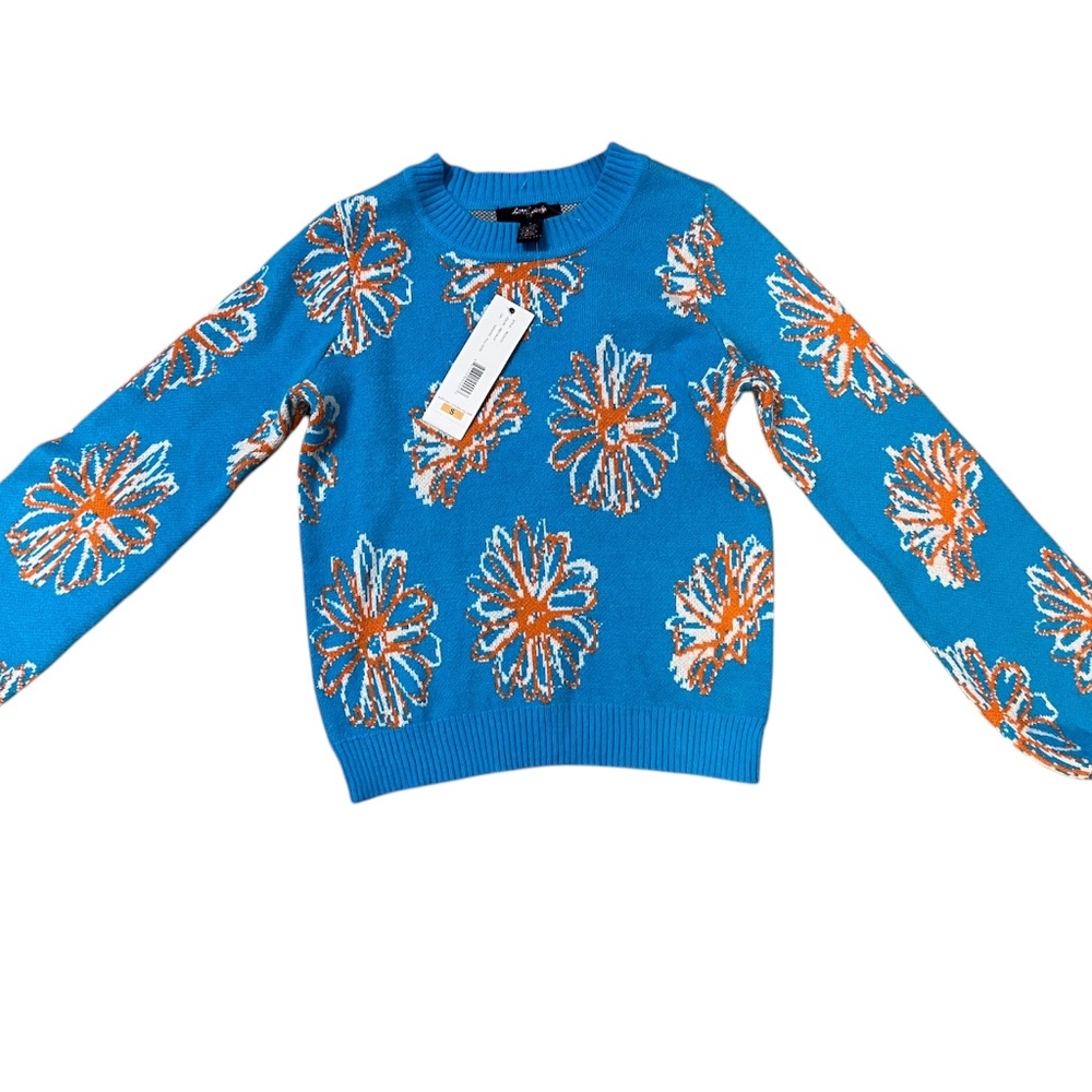 NWT Love By Design Floral Sweater